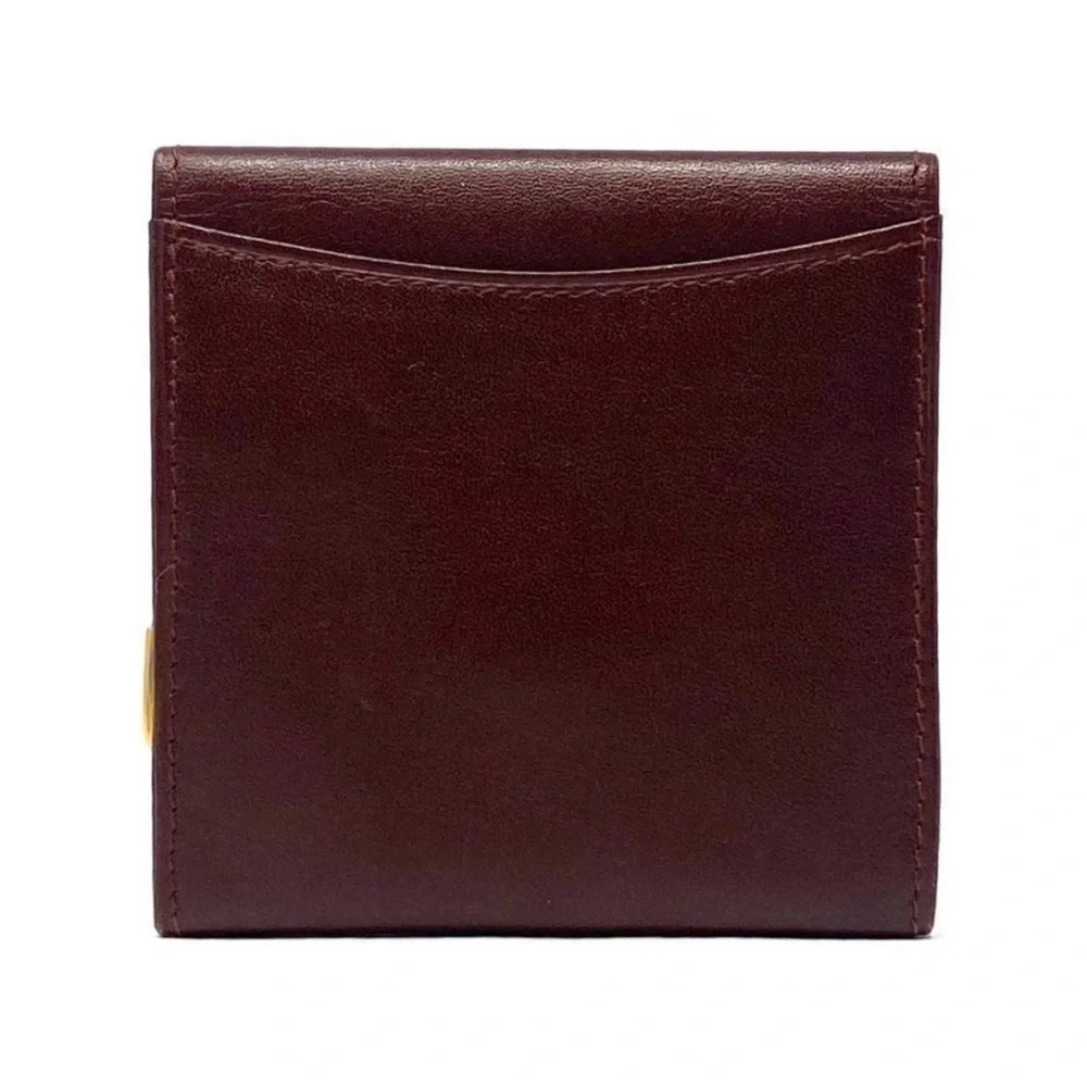 Cartier Must Line Mast De Square Coin Pouch w/ purchase card